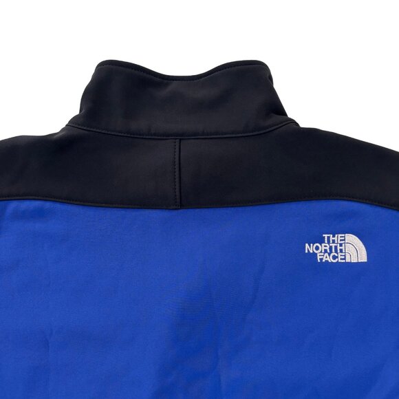The North Face Men's Apex Bionic 2 Soft Shell Jacket in Blue/Black Size Medium - Picture 4 of 15